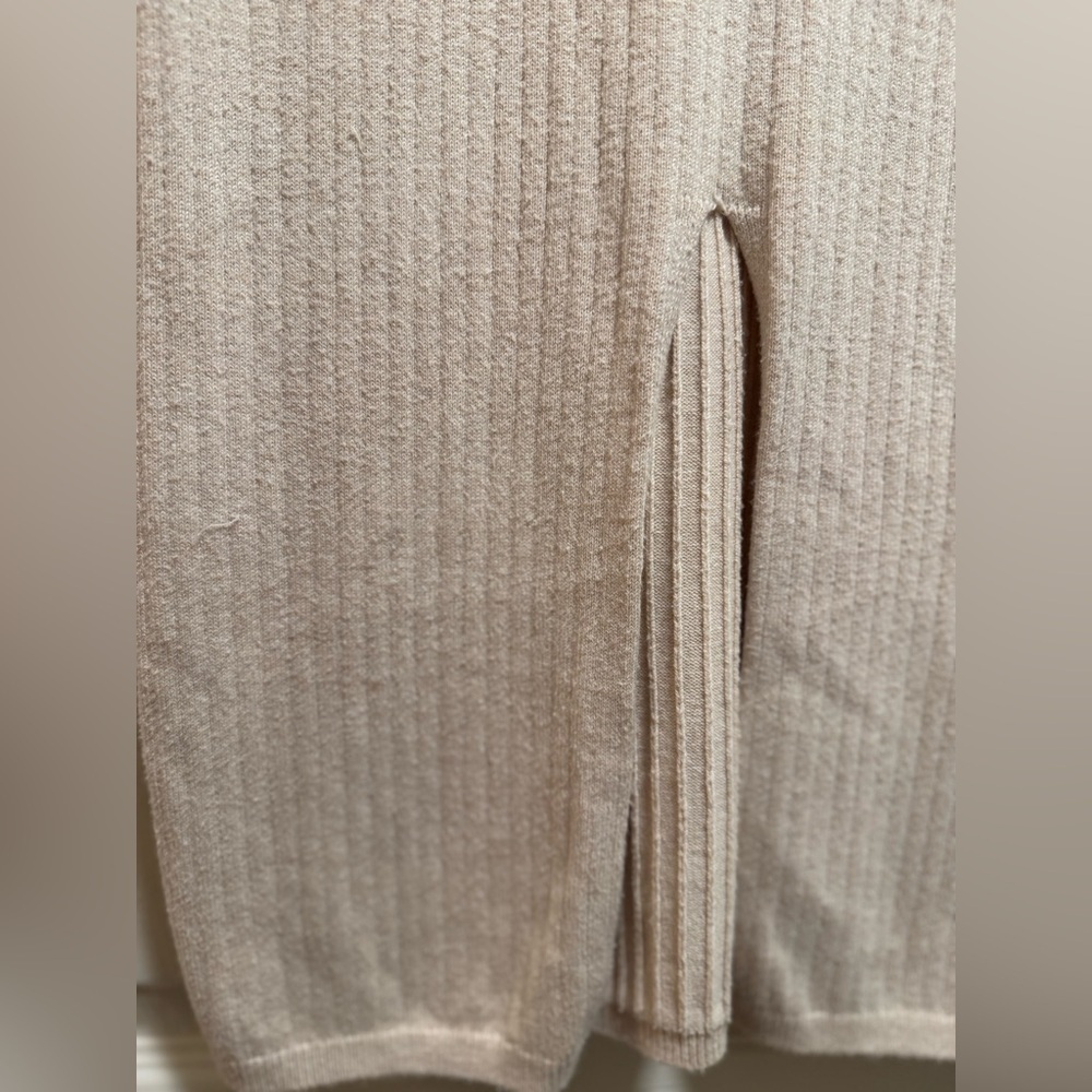 Free People Skyline Midi Skirt in Cream - Picture 5 of 11